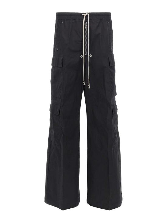 26FW 릭 오웬스 스트레이트 팬츠 RU02F4339TE09 Black