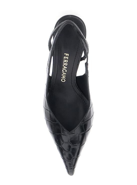 26FW 살바토레 페라가모 힐/펌프스 01M380797305003 Black - SALVATORE FERRAGAMO