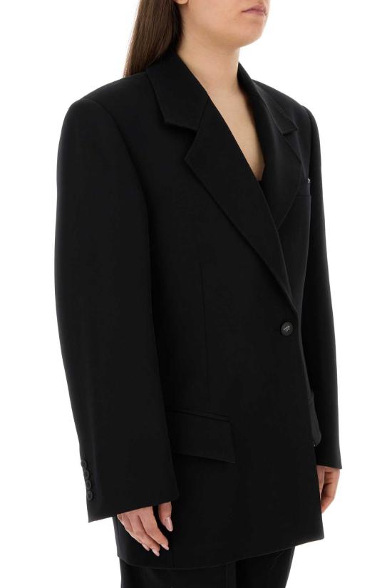 26SS 디 아티코 자켓 260WCG00092WWW065AA 100 BLACK - THE ATTICO