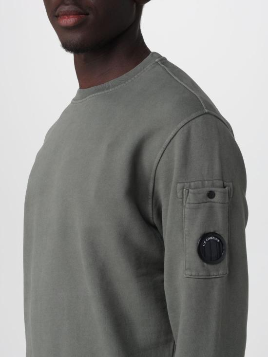 26FW 씨피 컴퍼니 긴팔 티셔츠 21CMSS718A006372R 950 Grey - C.P. COMPANY