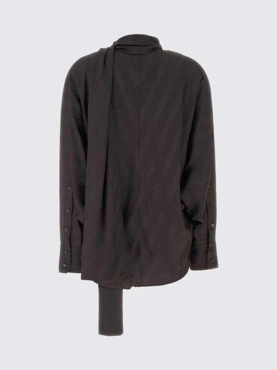 26FW 스포트막스 블라우스 2622196031600 003 Cocoa - SPORTMAX