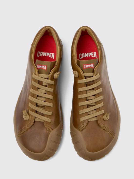 26FW 캠퍼 남성 페우 패스 스니커즈 K101114 010 PEU PATH 0 Brown - CAMPER