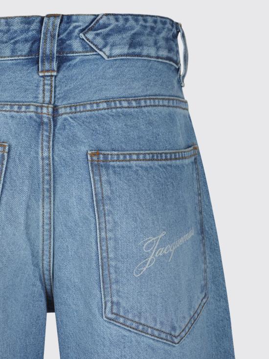 26FW 자크뮈스 오버사이즈 와이드 데님 팬츠 PAW00036AD00038 33C Blue - JACQUEMUS