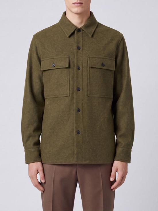 26FW 질샌더 셔츠 J22SW0160J40182 923 Grey