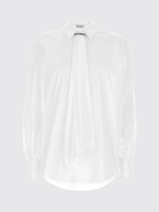 26FW 브루넬로 쿠치넬리 셔츠 M0091M2F06 C159 White - BRUNELLO CUCINELLI