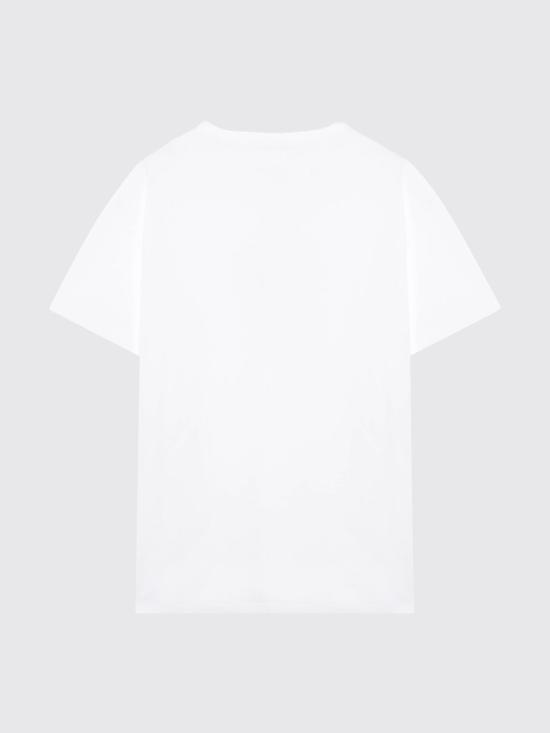 26FW 마르지엘라 로고 코튼 티셔츠 S50GC0736S22816 100 White - MAISON MARGIELA