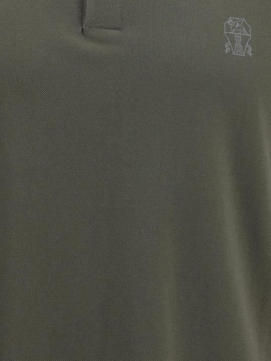 26FW 브루넬로 쿠치넬리 피케 폴로 셔츠 ME8548788 CMX66 Grey - BRUNELLO CUCINELLI