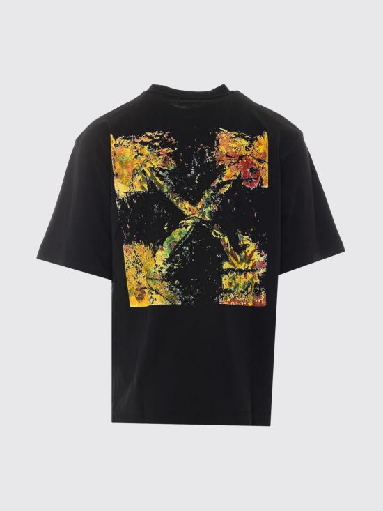 26FW 오프화이트 반팔 티셔츠 OMAA120F26JER00D0 001 Black - OFF WHITE