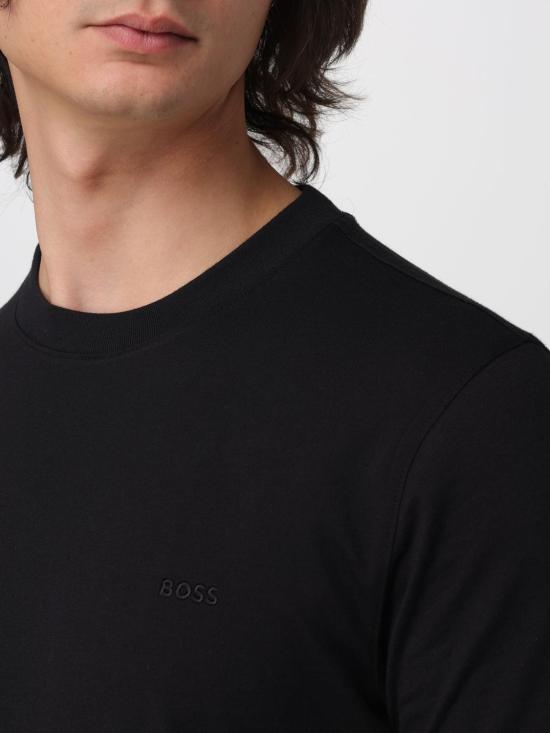 26FW 보스 반팔 티셔츠 50565995 001 Black - BOSS