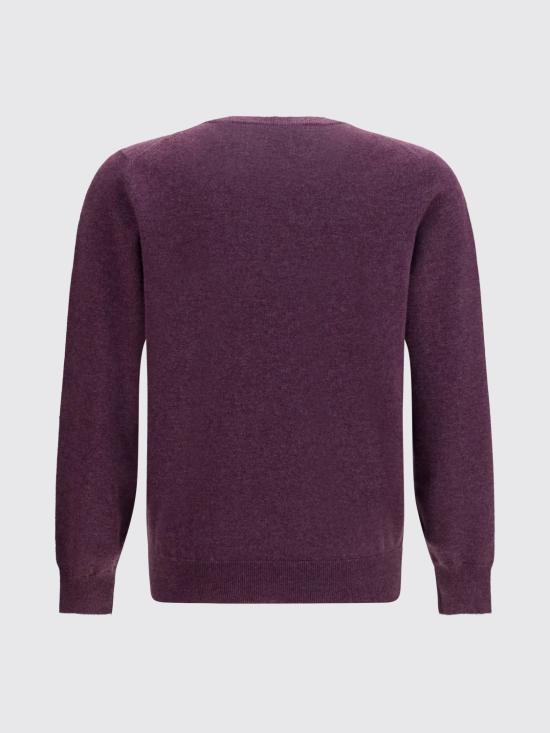 26FW 브루넬로 쿠치넬리 캐시미어 니트 M2200100 CLR21 Plum - BRUNELLO CUCINELLI
