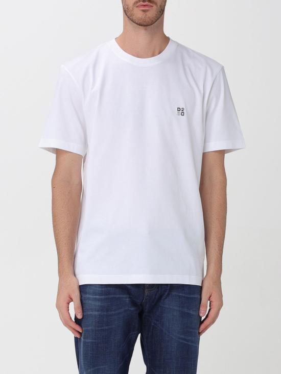 26FW 디스퀘어드2 반팔 티셔츠 S74GD1594D20136 100 White
