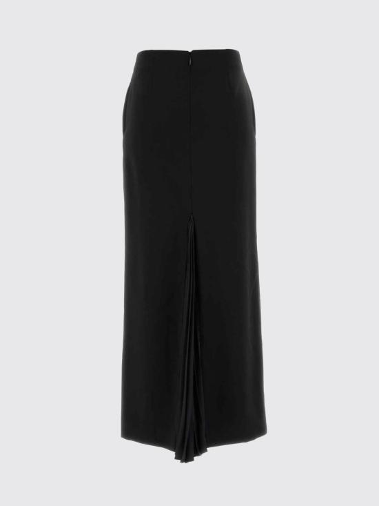 26FW 질샌더 롱 스커트 J02MA0378J40356 001 Black - JIL SANDER