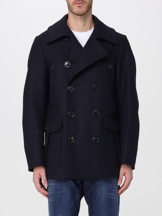 26FW 디스퀘어드2 코트 S74AA0323S53003 524 Navy
