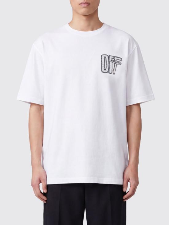 26FW 오프화이트 반팔 티셔츠 OMAA120F26JER00Y0 001 Black
