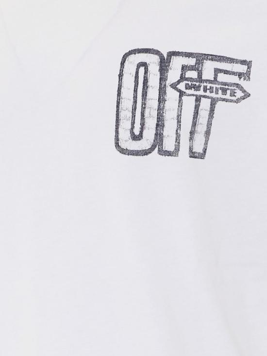 26FW 오프화이트 반팔 티셔츠 OMAA120F26JER00Y0 001 Black - OFF WHITE