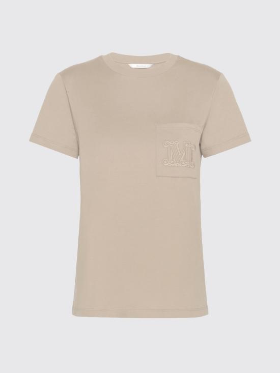 26FW 막스마라 파파이 코튼 저지 티셔츠 2621946051600 007 Grey - MAX MARA