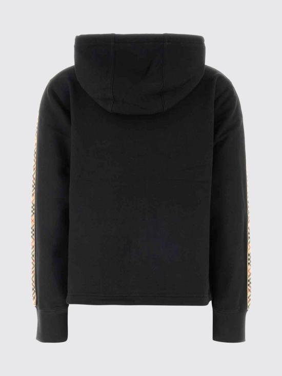 26FW 버버리 후드 티셔츠 8130149 Black - BURBERRY