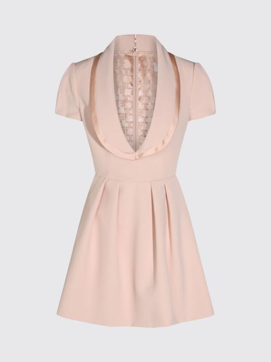 26FW 엘리자베타프랜치 롱 원피스 AB98666E2 EA1 Nude - ELISABETTA FRANCHI
