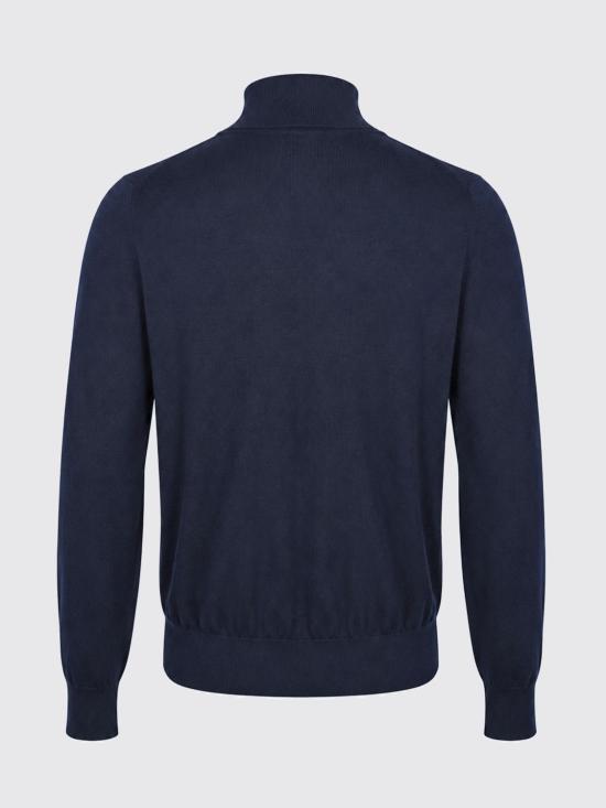 26FW 브루넬로 쿠치넬리 캐시미어와 실크 가디건 M2300106 CW425 Navy - BRUNELLO CUCINELLI