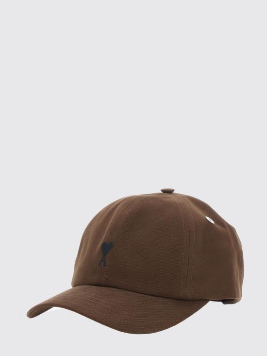 26FW 아미 코튼 ADC 자수 볼캡 UCP265AW00412 221 Brown