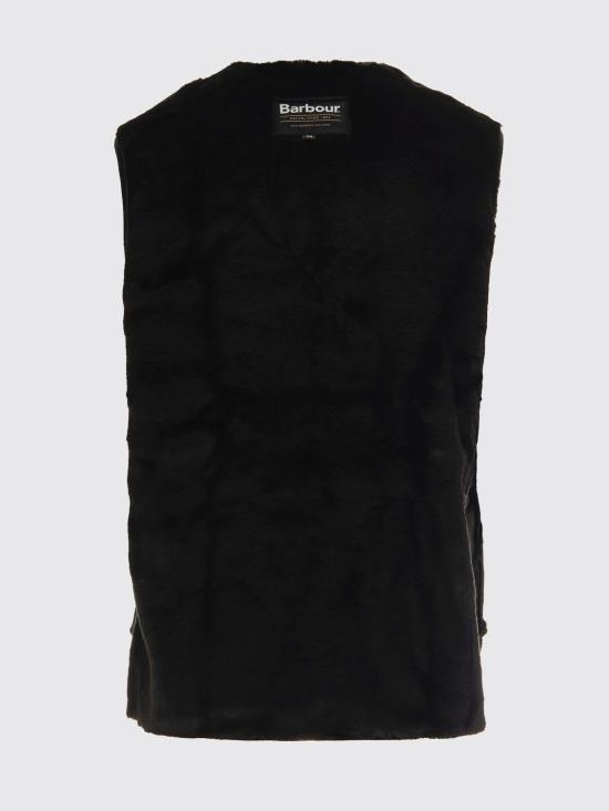 26FW 바버 웜 파일 웨이스트코트 집 인 라이너 MLI0004 BK11 Black - BARBOUR