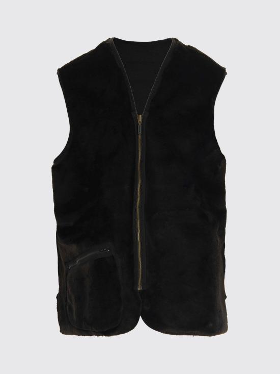 26FW 바버 웜 파일 웨이스트코트 집 인 라이너 MLI0004 BK11 Black - BARBOUR