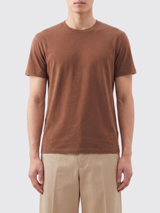 26FW 톰포드 반팔 티셔츠 JCS004JMT012 ECJ Brown