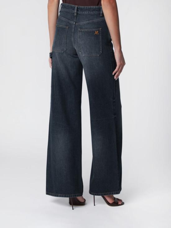 26FW 쿠레쥬 데님 팬츠 326DPA764DE0061 7052 Blue - COURREGES