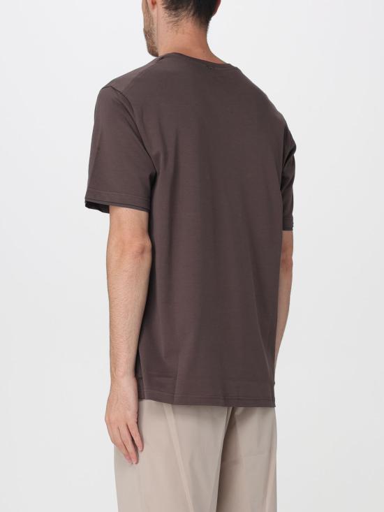 26FW 에르노 반팔 티셔츠 JG00031UR52052 8800 Brown - HERNO