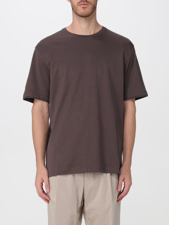 26FW 에르노 반팔 티셔츠 JG00031UR52052 8800 Brown
