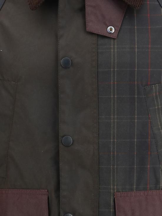 26FW 바버 패치워크 오버사이즈 비데일 왁스 재킷 MWX2500 OL71 Olive - BARBOUR