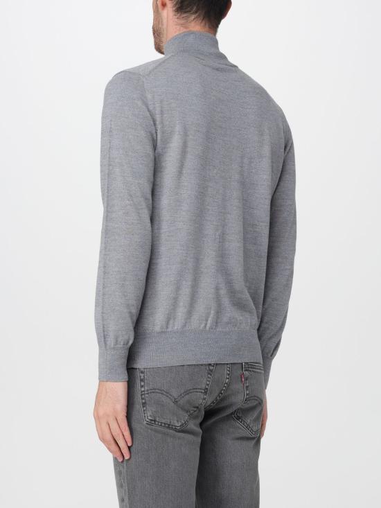 26FW 브룩스 필드 집업 니트 203EP027 V0079 Grey - BROOKSFIELD