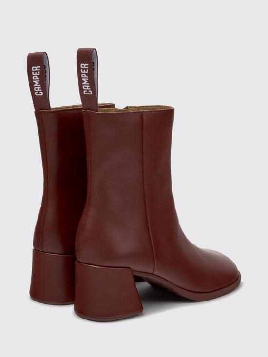 26SS 캠퍼 코라 앵클 부츠 K400798 007 KORA 0 Burgundy - CAMPER