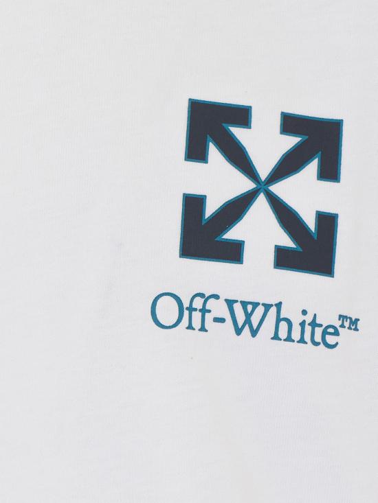 26FW 오프화이트 반팔 티셔츠 OMAA16MF26JER00A 100 White - OFF WHITE