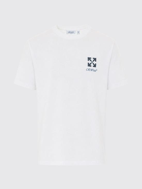 26FW 오프화이트 반팔 티셔츠 OMAA16MF26JER00A 100 White - OFF WHITE