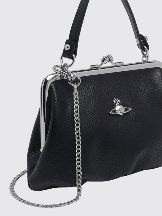 26FW 비비안웨스트우드 그래니 프레임 퍼스 4B010007WS000D N403 Black - VIVIENNE WESTWOOD