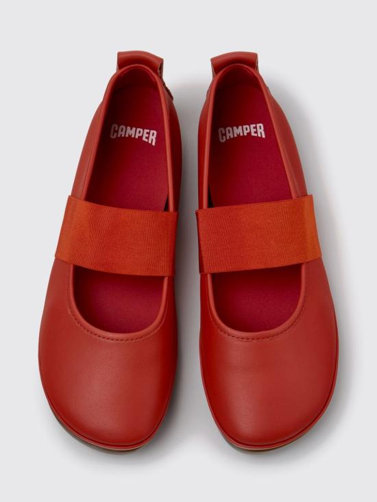 26SS 캠퍼 플랫 슈즈 K201980 006 RIGHT NINA 0 Red - CAMPER