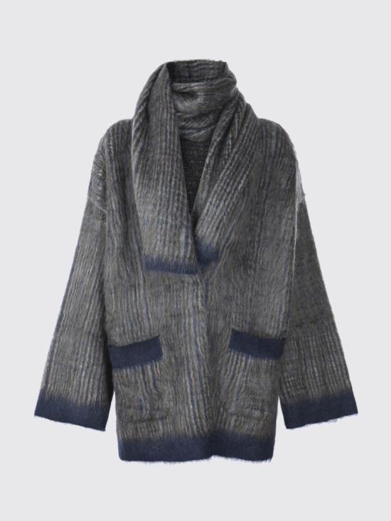 26FW 브루넬로 쿠치넬리 스웨터 M2I247016 CXA37 Grey - BRUNELLO CUCINELLI