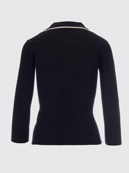 26FW 엘리자베타프랜치 폴로 티셔츠 MK17B66E2 685 Black - ELISABETTA FRANCHI