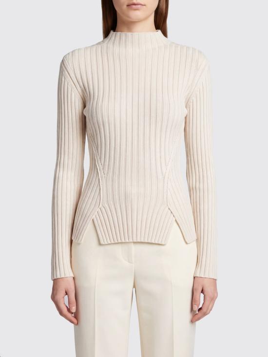 26FW 빅토리아 베컴 스웨터 1326KJU007314A 9893 Beige