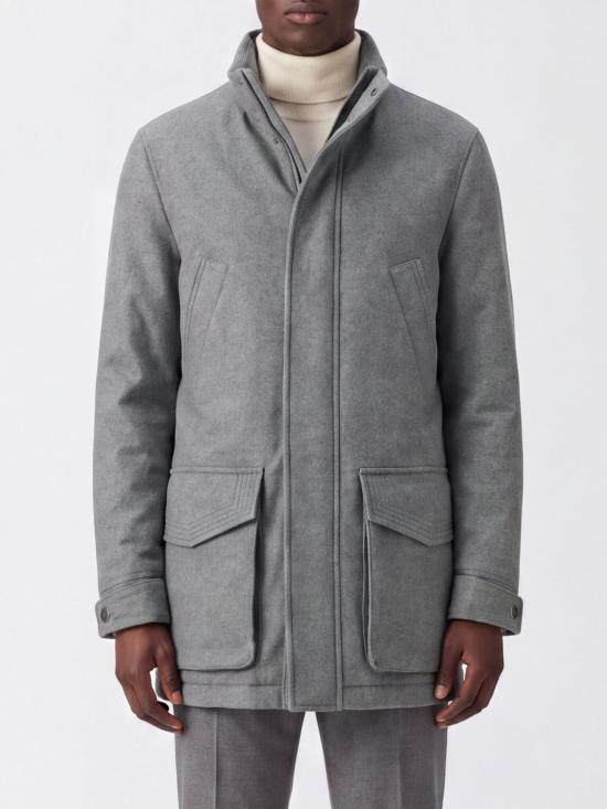 26FW 브루넬로 쿠치넬리 코트 MM4006005 C478 Grey