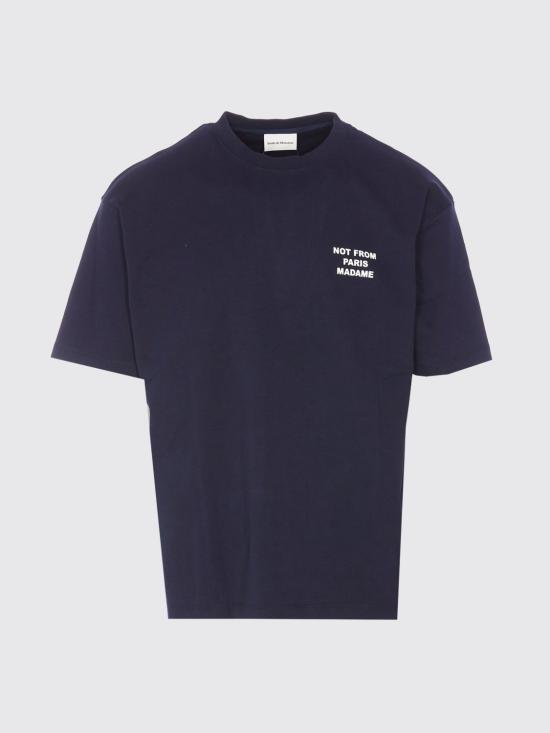 26FW 드롤드무슈 반팔 티셔츠 PERMTS203CO002 NY Blue - DROLE DE MONSIEUR
