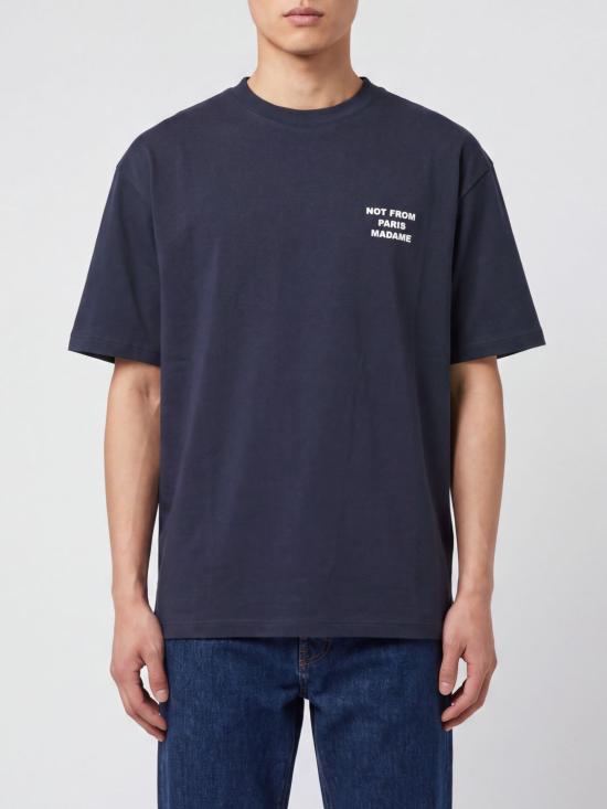 26FW 드롤드무슈 반팔 티셔츠 PERMTS203CO002 NY Blue