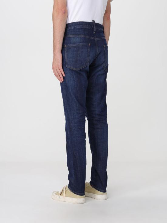 26FW 디스퀘어드2 데님 팬츠 S74LB1903D30010 470 Navy - DSQUARED2