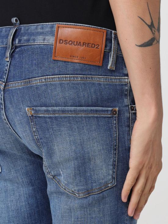 26FW 디스퀘어드2 데님 팬츠 S74LB1927S30872 470 Navy - DSQUARED2