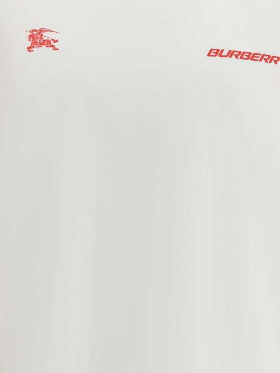 26FW 버버리 반팔 티셔츠 8132692 White - BURBERRY