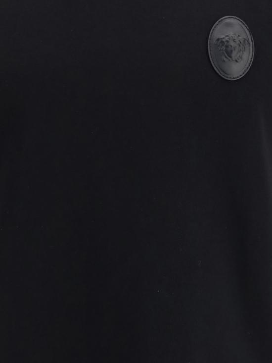 26FW 베르사체 반팔 티셔츠 10264521A19241 1B000 Black - VERSACE