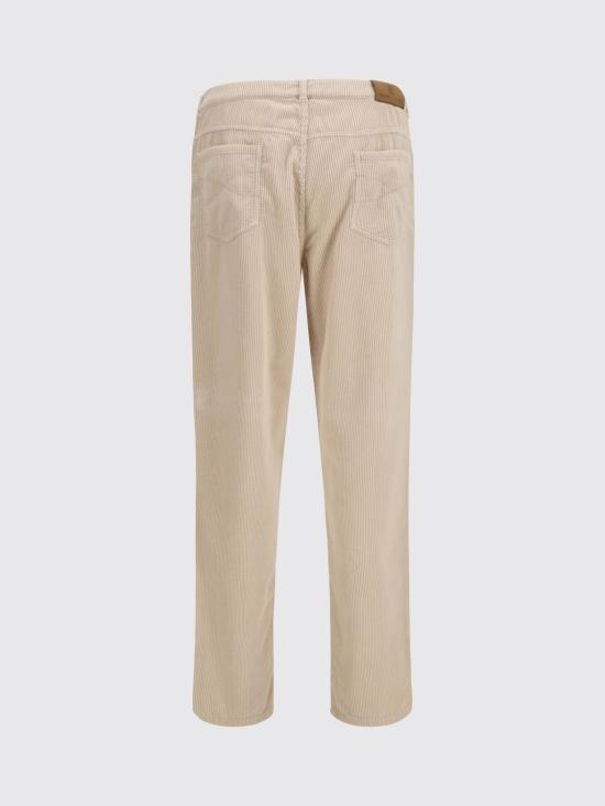 26FW 브루넬로 쿠치넬리 스트레이트 팬츠 M280NF1012 Sand - BRUNELLO CUCINELLI