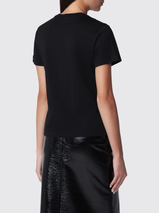 26FW 쿠레쥬 반팔 티셔츠 326JTS217JS0233 9999 Black - COURREGES