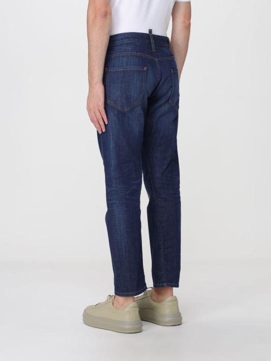 26FW 디스퀘어드2 데님 팬츠 S74LB1872D30010 470 Navy - DSQUARED2